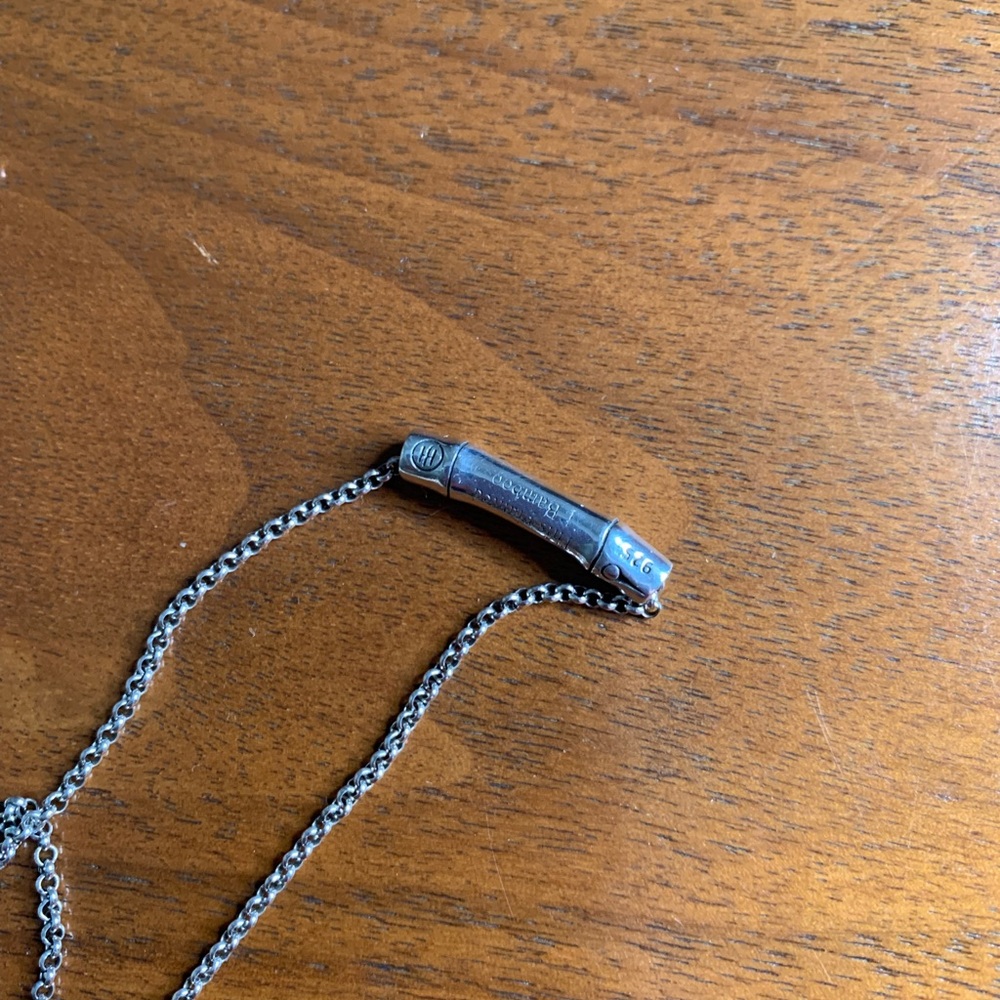 John Hardy Silver Necklace - Picture 3 of 7